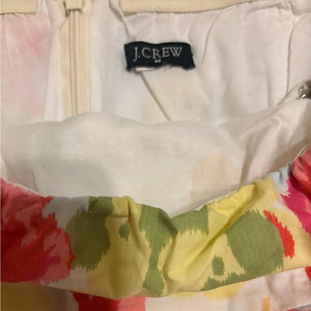 Sleeveless Floral J Crew Dress - Picture 3 of 3
